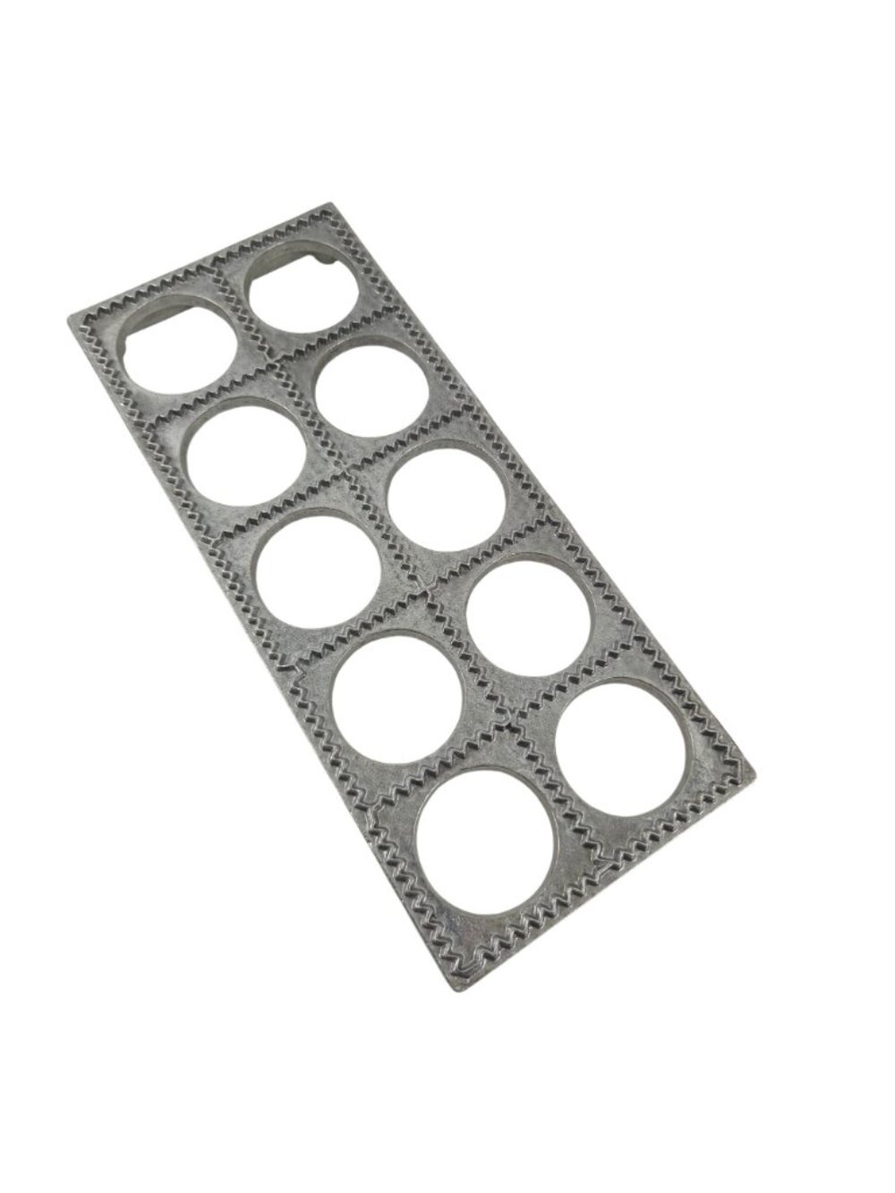 Vitantonio Mold Press Cast Aluminum 10 Hole Form Vintage Pasta Kitchen Tool - Picture 3 of 9